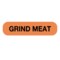 Nevs Grind Meat Label 5/16 x 1-1/4" D-1651 - alternate 1